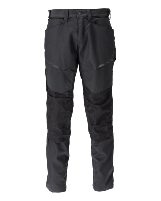 MASCOT CUSTOMIZED Trousers with kneepad pockets 22479 Black