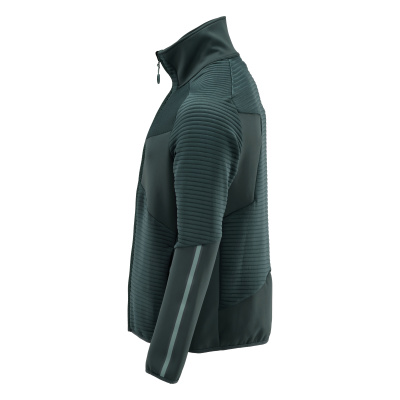 MASCOT CUSTOMIZED Fleece jumper with zipper 22503 Forest Green