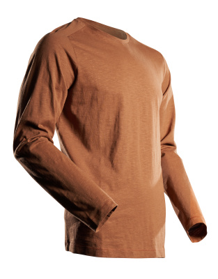 MASCOT CUSTOMIZED T-shirt, long-sleeved 22581 Nut Brown