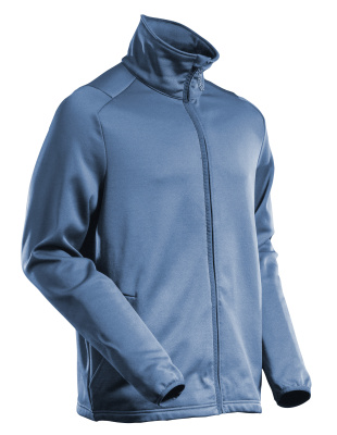 MASCOT CUSTOMIZED Fleece jumper with zipper 22585 Stone Blue