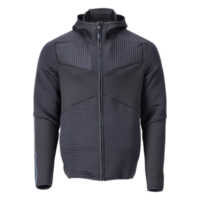 MASCOT CUSTOMIZED Fleece hoodie with zipper 22603 Dark Navy