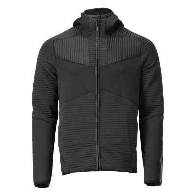 MASCOT CUSTOMIZED Fleece hoodie with zipper 22603 Black