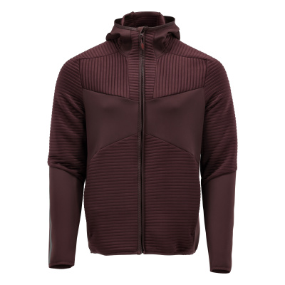 MASCOT CUSTOMIZED Fleece hoodie with zipper 22603 Bordeaux