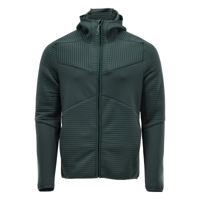 MASCOT CUSTOMIZED Fleece hoodie with zipper 22603 Forest Green