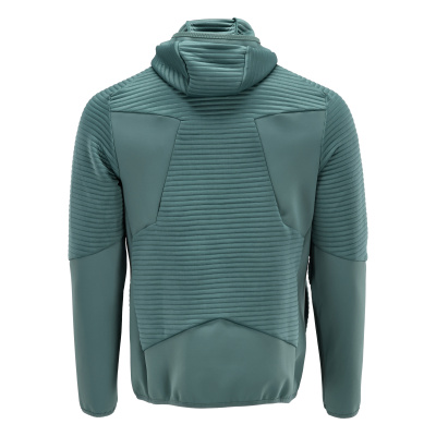 MASCOT CUSTOMIZED Fleece hoodie with zipper 22603 Light Forest Green