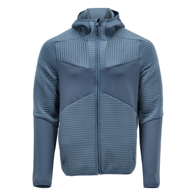 MASCOT CUSTOMIZED Fleece hoodie with zipper 22603 Stone Blue