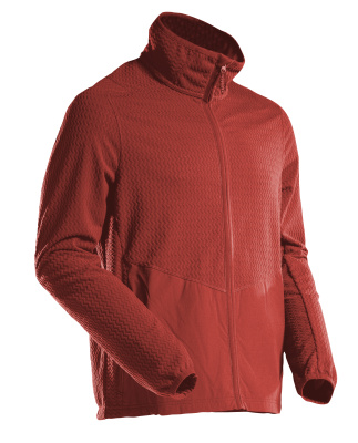 MASCOT CUSTOMIZED Microfleece jumper with zipper 22803 Autumn Red