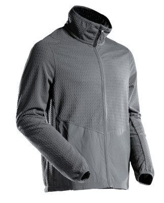 MASCOT CUSTOMIZED Microfleece jumper with zipper 22803 Stone Grey