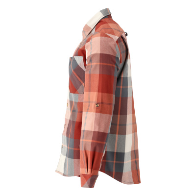 MASCOT CUSTOMIZED Flannel shirt 22904 Autumn Red Checked