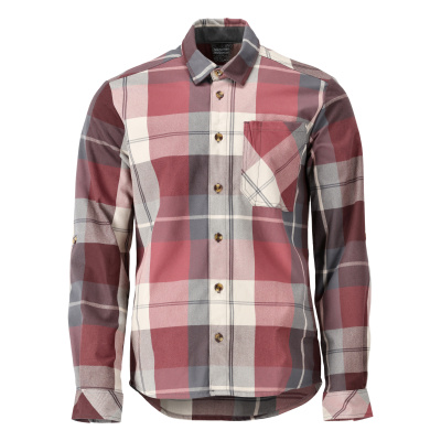 MASCOT CUSTOMIZED Flannel shirt 22904 Bordeaux Checked