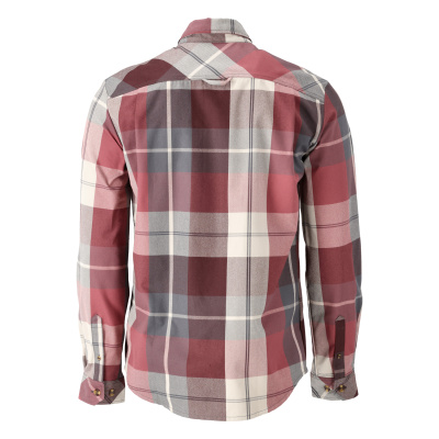 MASCOT CUSTOMIZED Flannel shirt 22904 Bordeaux Checked