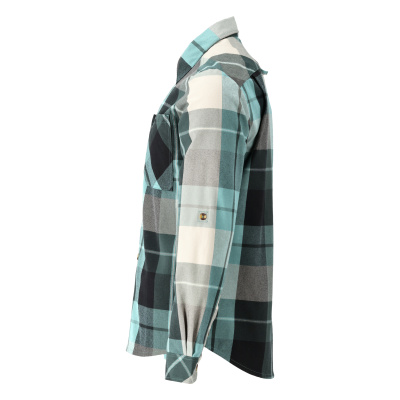 MASCOT CUSTOMIZED Flannel shirt 22904 Forest Green Checked