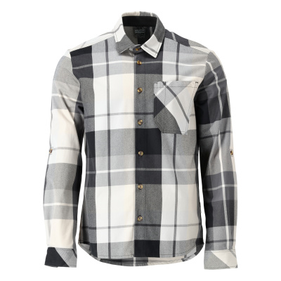 MASCOT CUSTOMIZED Flannel shirt 22904 Stone Grey Checked