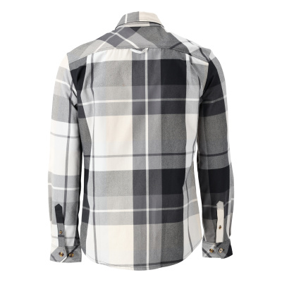 MASCOT CUSTOMIZED Flannel shirt 22904 Stone Grey Checked