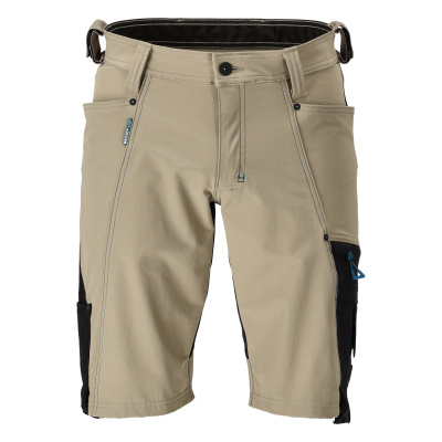 MASCOT ADVANCED Shorts 23149 Light Khaki/black