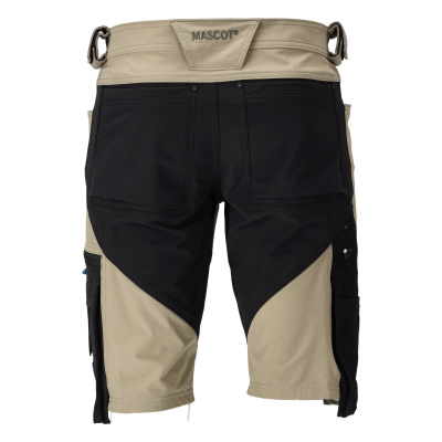 MASCOT ADVANCED Shorts 23149 Light Khaki/black