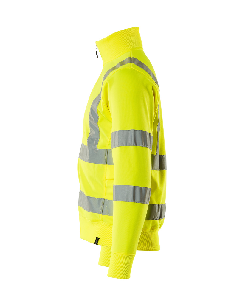 MASCOT Maringa Sweatshirt with zipper 50115 Hi-vis Yellow