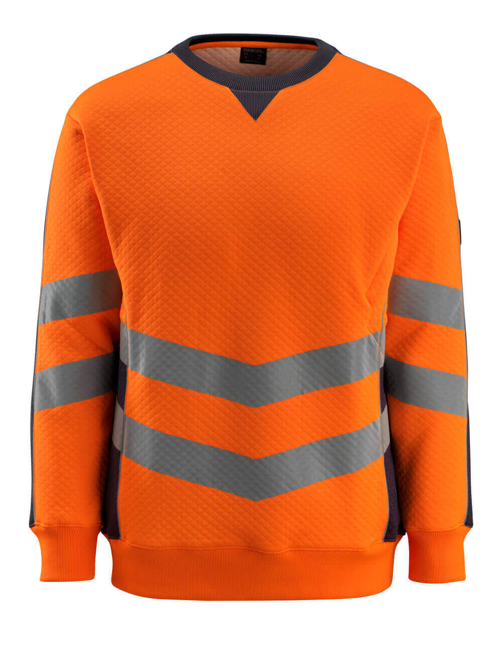 MASCOT Wigton Sweatshirt 50126 Hi-vis Orange/dark Navy