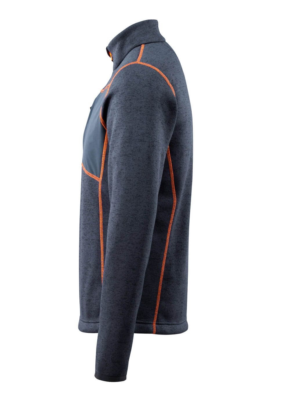 MASCOT Reims Knitted Jumper with half zip 50149 Dark Navy