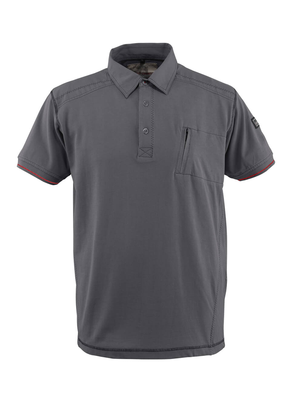 MASCOT Kreta Polo Shirt with chest pocket 50351 Light Anthracite