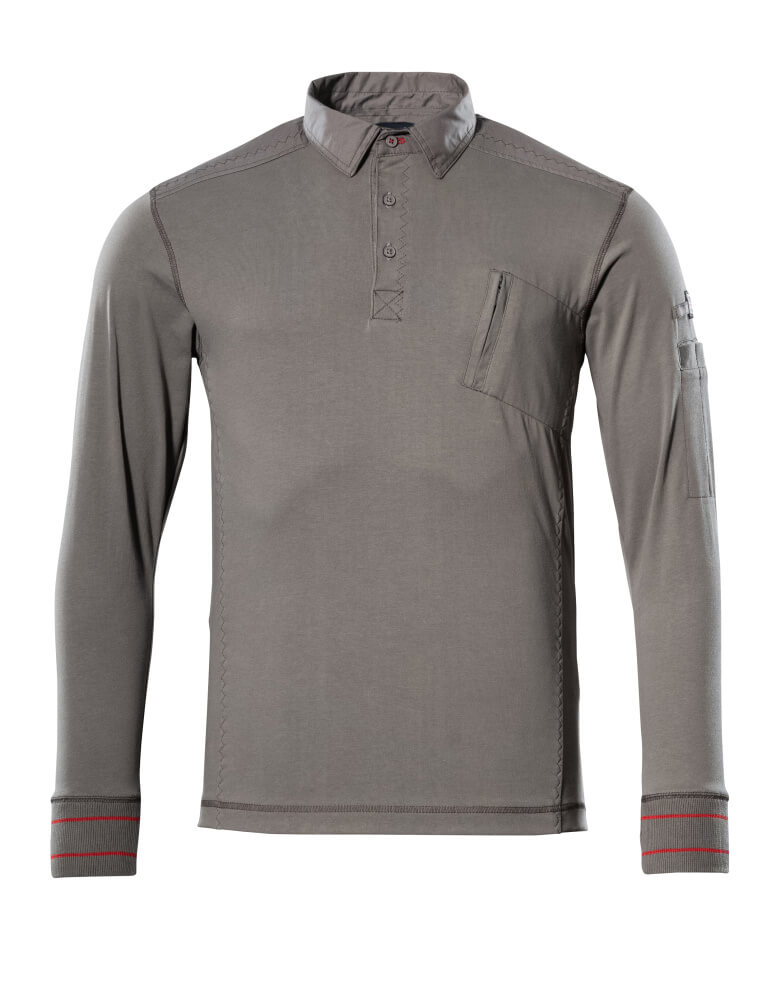 MASCOT Ios Polo Sweatshirt 50352 Light Anthracite
