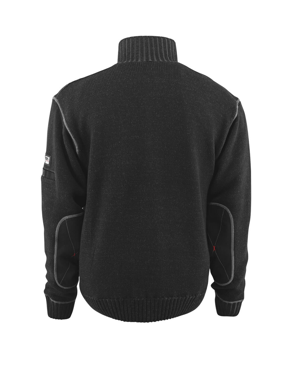 MASCOT Naxos Knitted Jumper with half zip 50354 Black