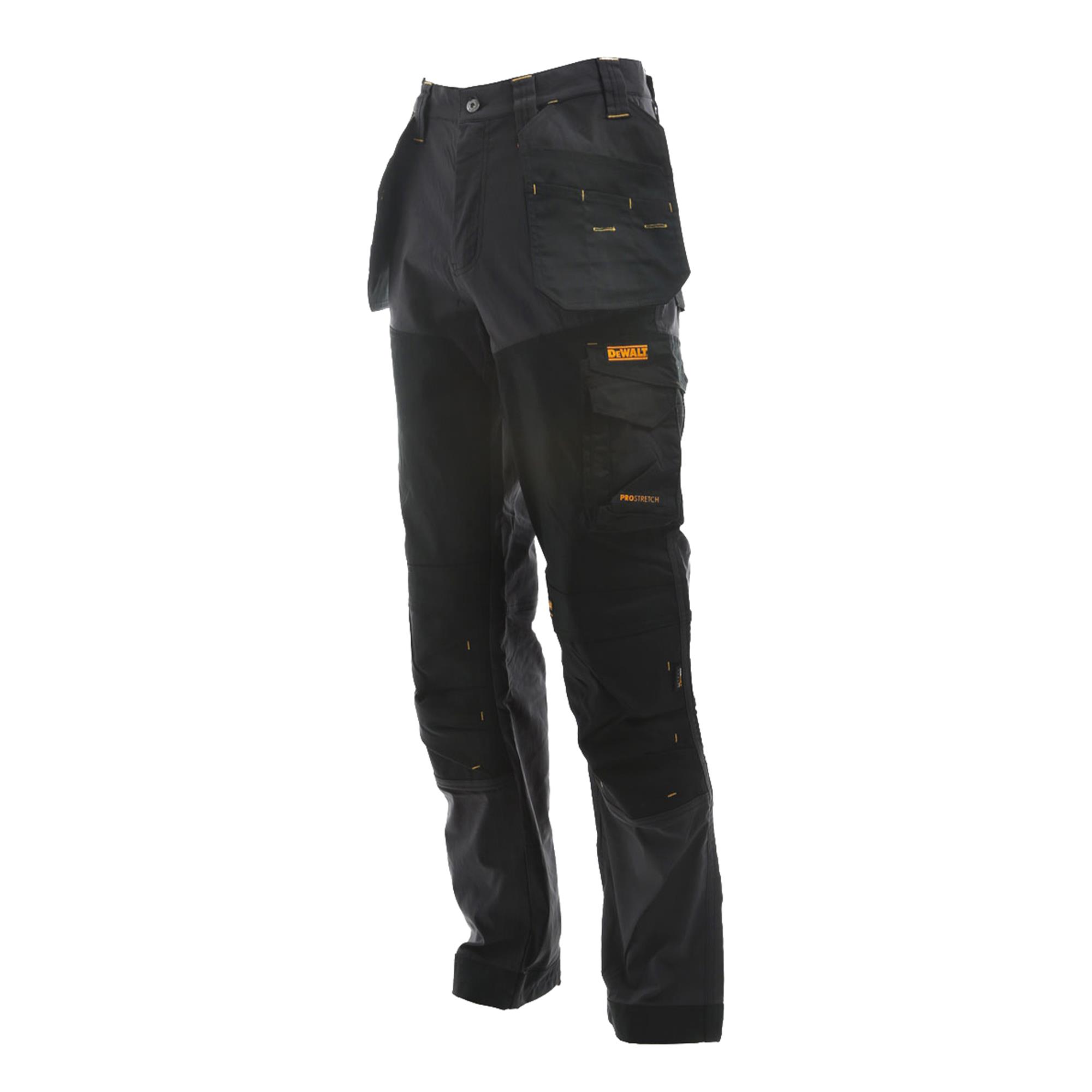 DeWalt Memphis Stretch Trousers - Grey/Black