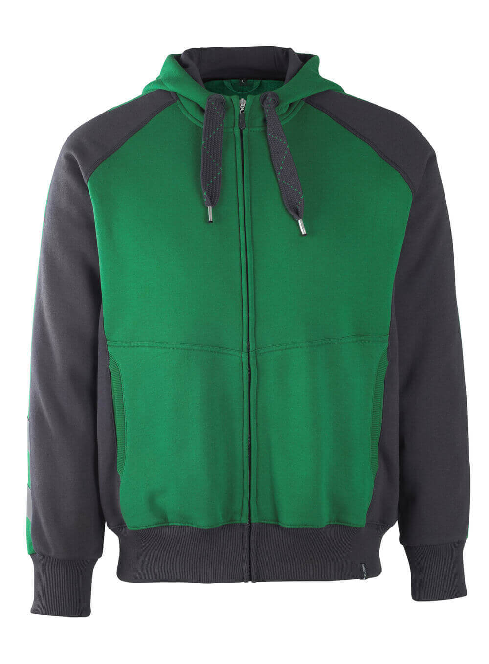 MASCOT Wiesbaden Hoodie with zipper 50566 Green/black