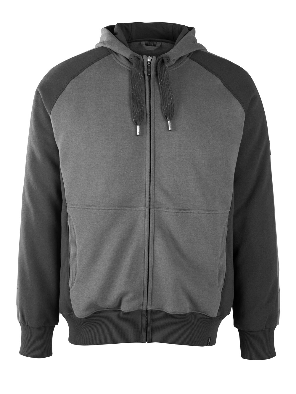 MASCOT Wiesbaden Hoodie with zipper 50566 Dark Anthracite/black
