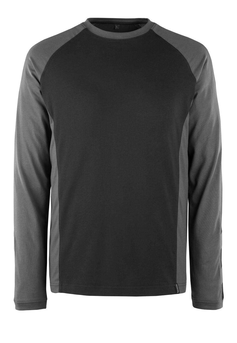 MASCOT Bielefeld T-shirt, long-sleeved 50568 Black/dark Anthracite