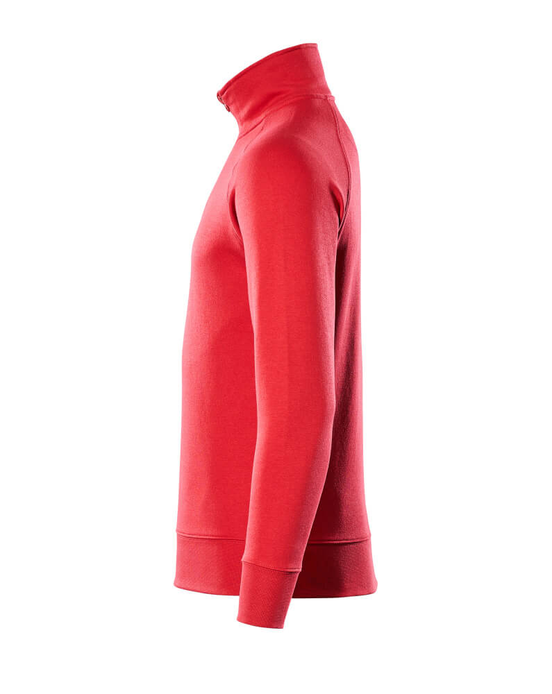 MASCOT Nantes Sweatshirt with half zip 50611 Red