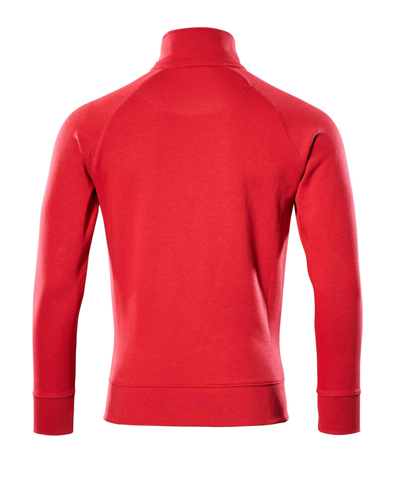 MASCOT Nantes Sweatshirt with half zip 50611 Red