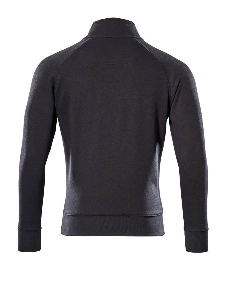 MASCOT Nantes Sweatshirt with half zip 50611 Black