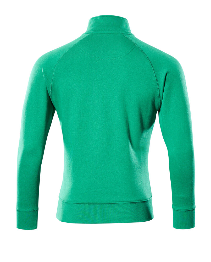 MASCOT Nantes Sweatshirt with half zip 50611 Grass Green