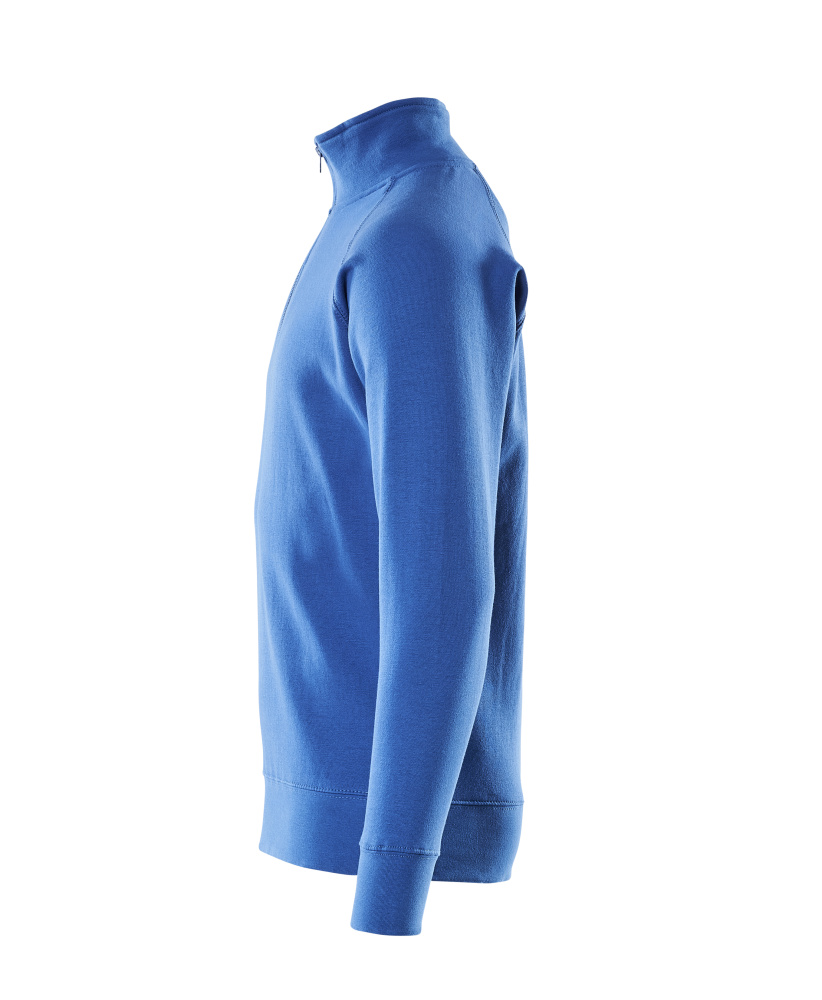 MASCOT Nantes Sweatshirt with half zip 50611 Azure Blue