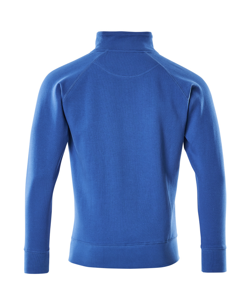MASCOT Nantes Sweatshirt with half zip 50611 Azure Blue