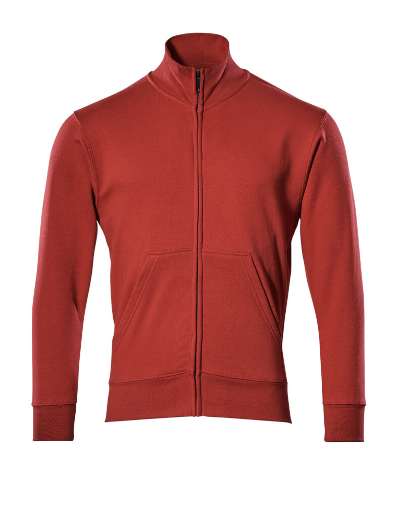 MASCOT Lavit Sweatshirt with zipper 51591 Red