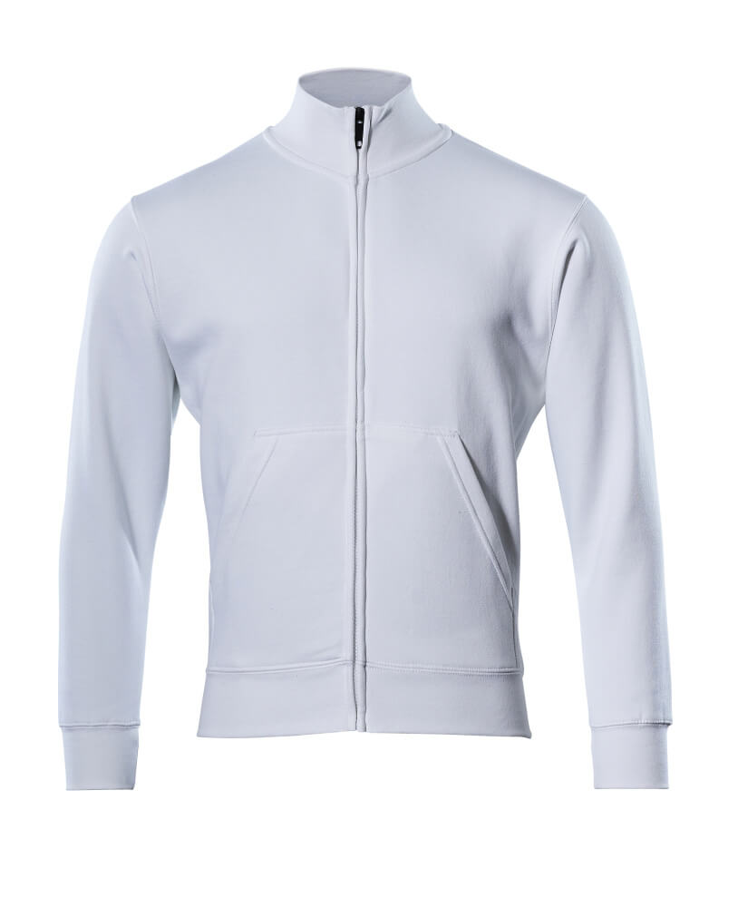 MASCOT Lavit Sweatshirt with zipper 51591 White
