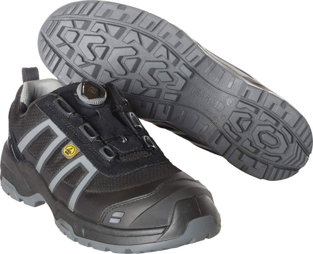 MASCOT FOOTWEAR FLEX Safety Shoe F0125 Black/light Anthracite