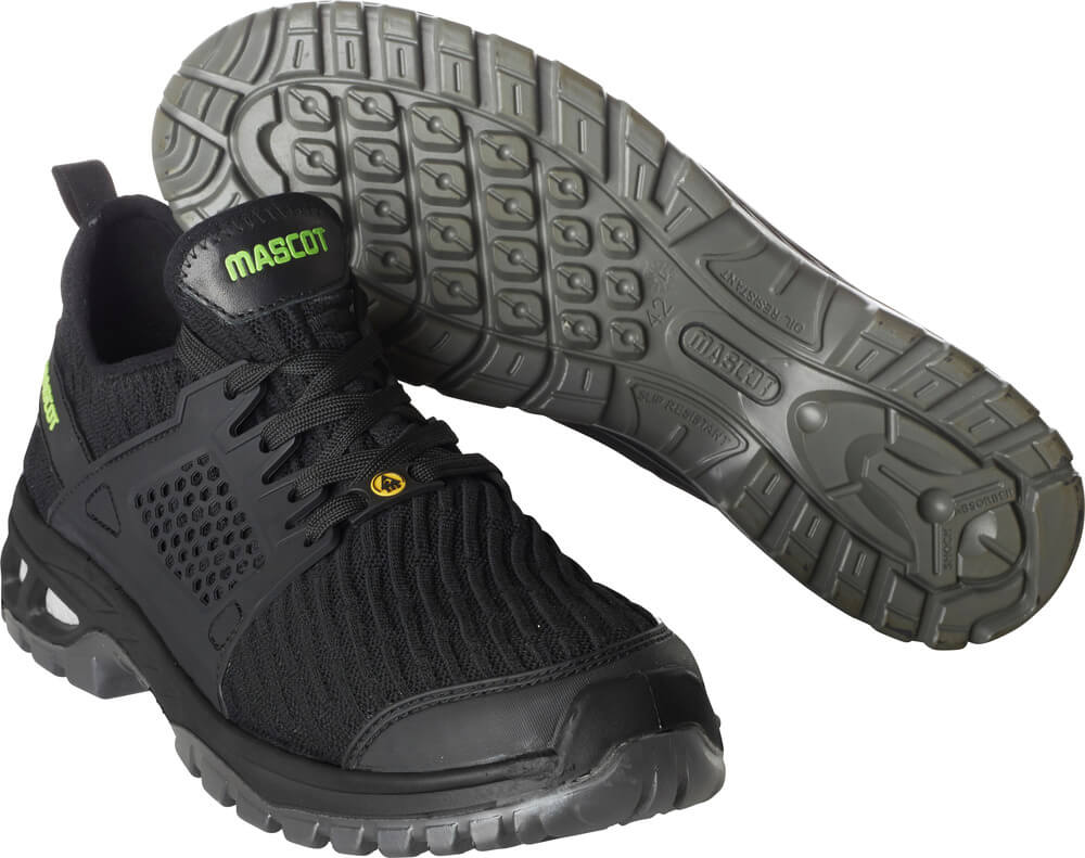 MASCOT FOOTWEAR ENERGY Safety Shoe F0132 Black