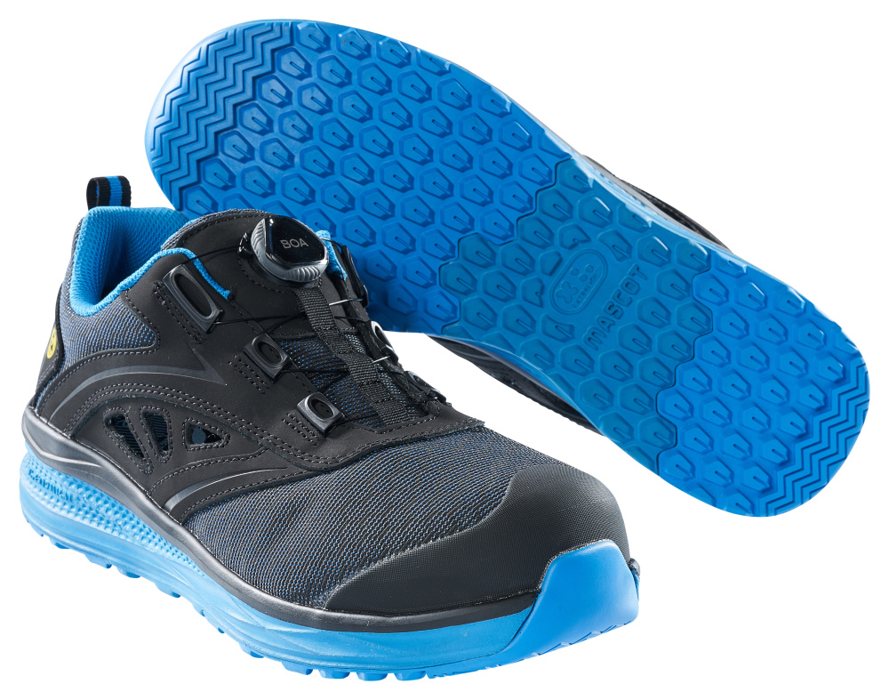 MASCOT FOOTWEAR CARBON Safety Sandal F0252 Black/royal
