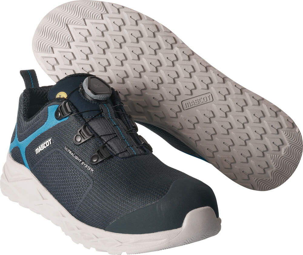 MASCOT FOOTWEAR CARBON Safety Shoe F0270 Dark Navy/azure Blue