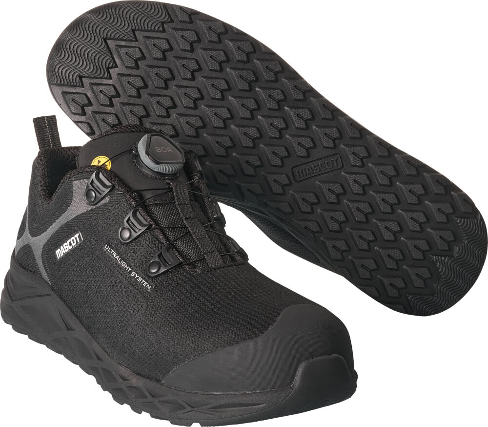 MASCOT FOOTWEAR CARBON Safety Shoe F0270 Black/dark Anthracite