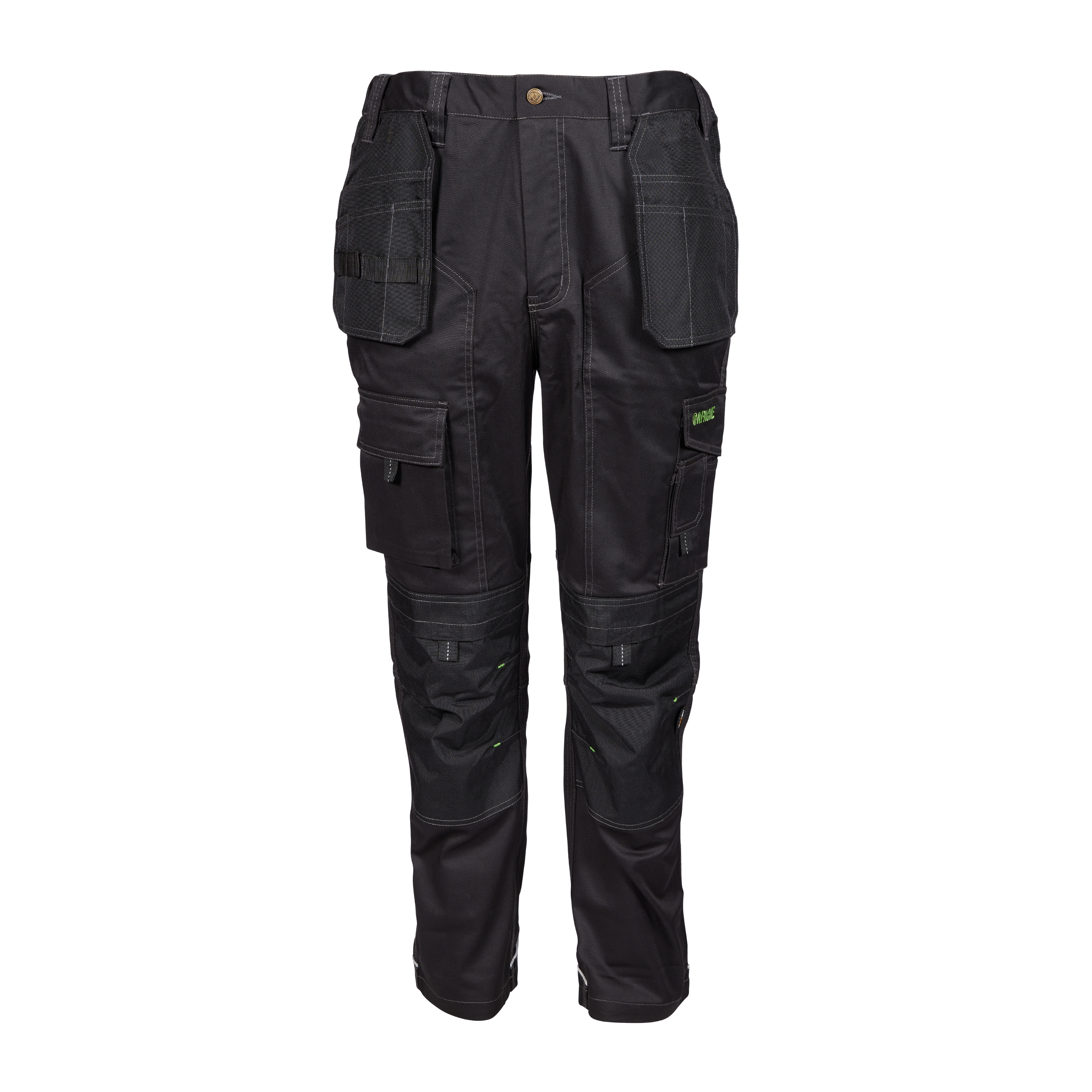APACHE APKHT Two Work Trouser with Kneepad Pockets - Black