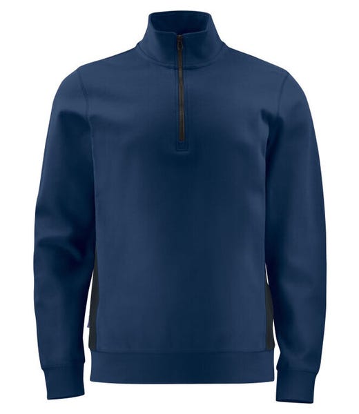 Projob Prio 2128 1/4 Zip Sweatshirt - Navy