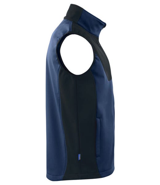 Projob Prio 3702 Softshell Gilet - Navy