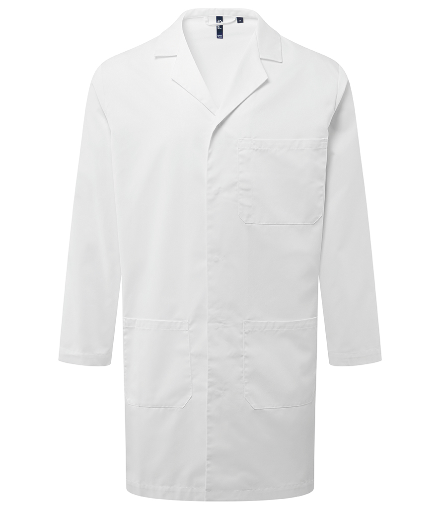 Essential Lab Coat - White
