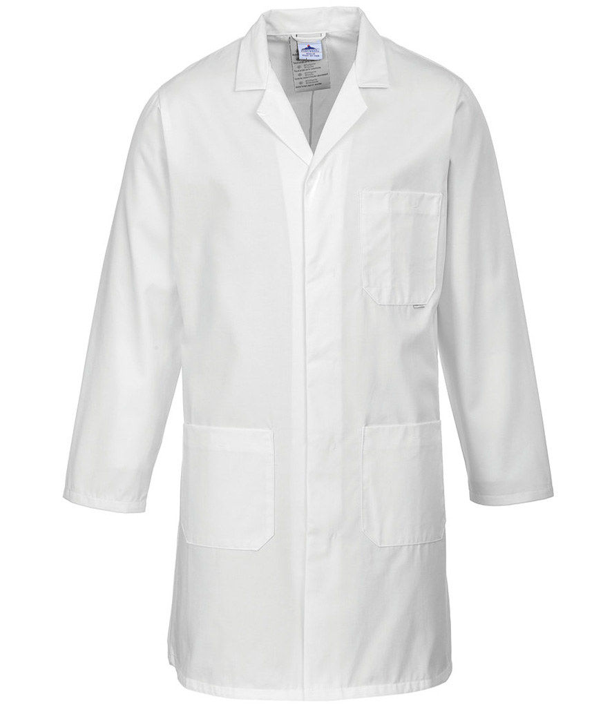 Portwest Lab Coat - White
