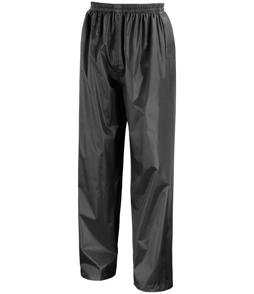 Kids Waterproof Jacket & Trouser Suit - Black